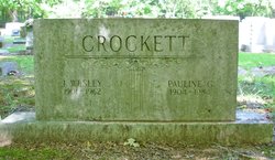 Pauline <I>Grant</I> Crockett 