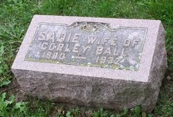 Sarah “Sadie” <I>Haverfield</I> Ball 