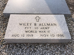 Wiley Benjamin Allman 