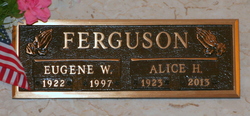 Alice H. <I>Hoover</I> Ferguson 