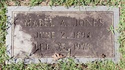 Mabel Clara <I>Andrew</I> Jones 
