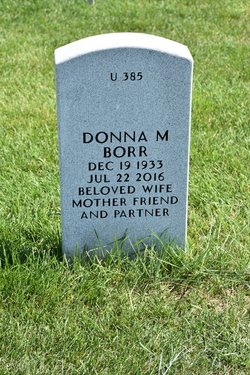 Donna Mae <I>Hall</I> Borr 