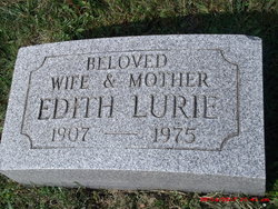 Edith R. <I>Bedol</I> Lurie 