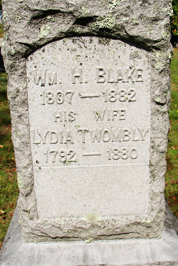 Lydia <I>Twombly</I> Blake 
