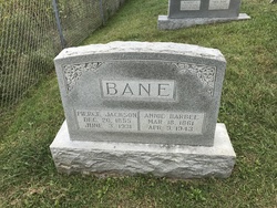 Annie <I>Barbee</I> Bane 