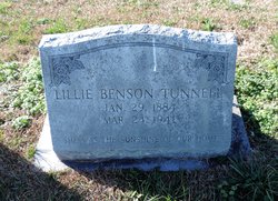 Lillie Jennette <I>Benson</I> Tunnell 