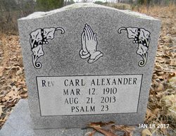 Rev Carl “Trackman” Alexander 