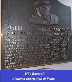 William Henry “Billy” Bancroft 
