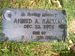 Ahmed A. Rahman 