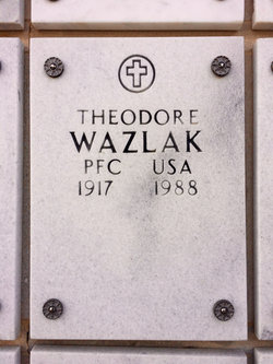 PFC Theodore Wazlak 