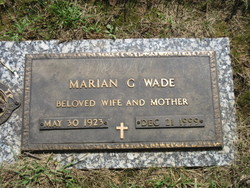 Marion G Wade 