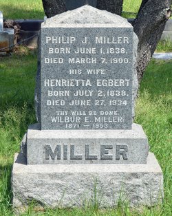 Henrietta <I>Egbert</I> Miller 