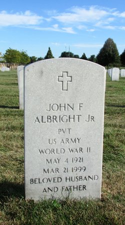 John F Albright 