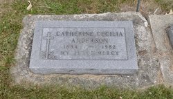 Catherine Cecilia <I>Foley</I> Anderson 