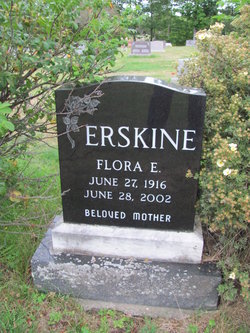 Flora E. <I>Malcom</I> Erskine 