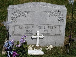 Fannie V. <I>Null</I> Reed 