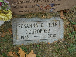 Rosanna Donnalee <I>Piper</I> Schroeder 