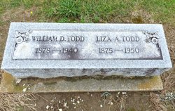 Elizabeth Ann “Liza” <I>Day</I> Todd 
