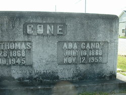 Ada <I>Gandy</I> Cone 
