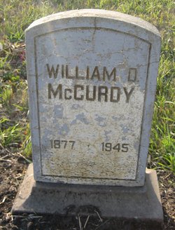 William Derwood McCurdy 