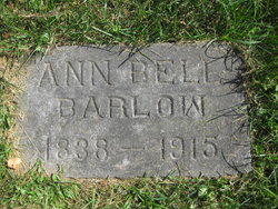 Ann <I>Bell</I> Barlow 