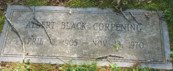 Albert Black Corpening 