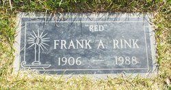Frank Allen “Red” Rink 