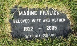 Maxine <I>Barker</I> Fralick 
