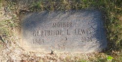 Gertrude Lee <I>Davidson</I> Lewis 
