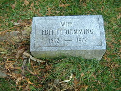Edith Elsie <I>Leach</I> Hemming 