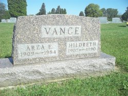 Arza E Vance Sr.