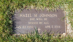 Hazel M. <I>Cumings</I> Johnson 