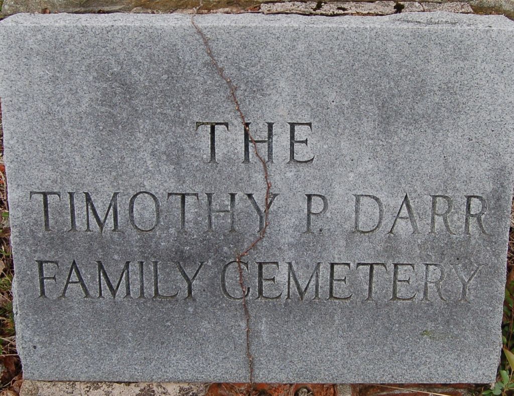 Timothy P. Darr Family Cemetery