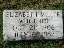 Elizabeth Miller Whitener 