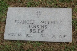 Frances Paulette <I>Jenkins</I> Belew 