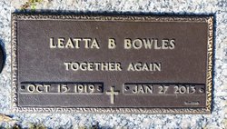 Leatta Blanche <I>Figard</I> Bowles 