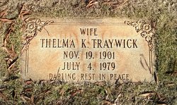 Mary Thelma <I>Kelley</I> Traywick 