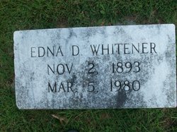 Edna Olive <I>Deitz</I> Whitener 