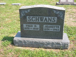 Jeanette <I>Sievers</I> Schwans 