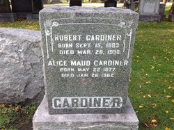 Alice Maud <I>Barr</I> Gardiner 