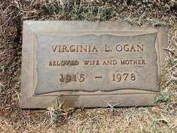Virginia Lee <I>Davis</I> Ogan 
