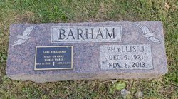 Phyllis Juanita <I>LeRoy</I> Barham 