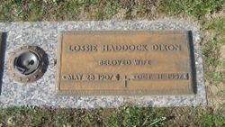 Lossie Maybelle <I>Haddock</I> Dixon 