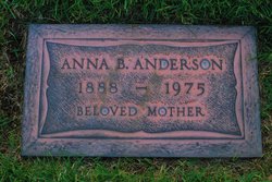 Anna Betsy <I>Dunning</I> Anderson 