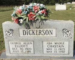 Ada Madge <I>Chastain</I> Dickerson 
