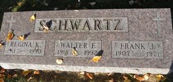 Walter F Schwartz 