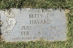 Betty Jane <I>Fowler</I> Havard, McElrath 