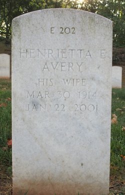 Henrietta <I>Ewing</I> Avery 