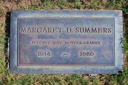 Margaret D <I>Shane</I> Summers 