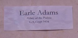 Earle Adams 